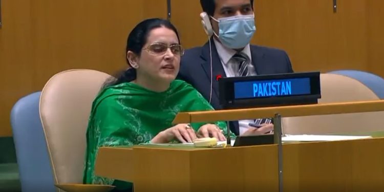 بصارت سے محروم سفارت کار صائمہ سلیم کی اقوام متحدہ میں بھرپور تقریر