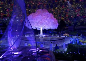 سحرا نگیز ماحول، خوابوں کی دنیا، سریلے نغموں کی گونج میں دبئی ایکسپو 2020کا افتتاح