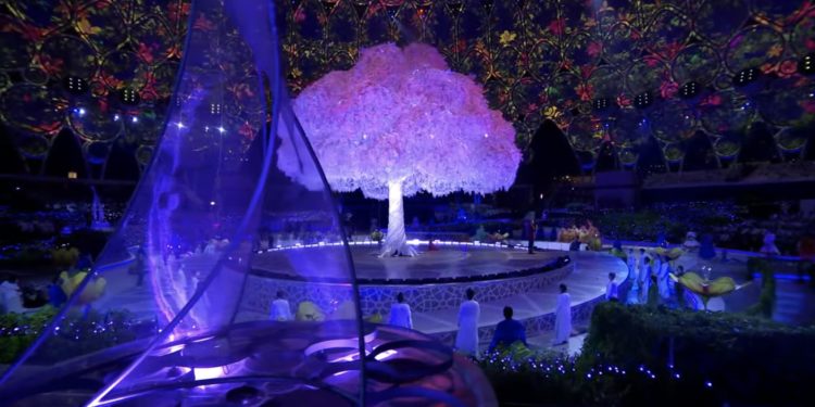 سحرا نگیز ماحول، خوابوں کی دنیا، سریلے نغموں کی گونج میں دبئی ایکسپو 2020کا افتتاح