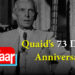Quaid-e-Azam 73rd death anniversary
