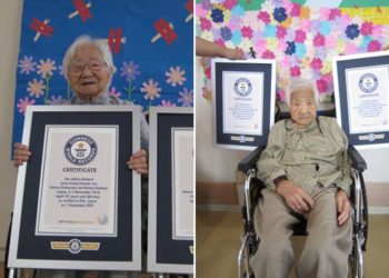 دنیا کی سب سے معمرترین جڑواں جاپانی بہنیں