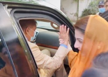 مریم نواز اور شہباز شریف کی تالی سوشل میڈیا پر وائرل