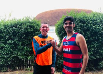 بینائی سے محروم افغان ایتھلیٹ لندن میراتھن کا حصہ