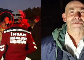 ترک باشندہ اپنی ہی کھوج کو نکلی ریسکیو ٹیم کے ساتھ جنگل میں گھومتا رہا