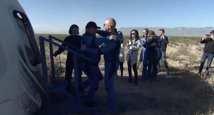 اسٹار ٹریک فلم اسٹار ولیم شٹنر معمر ترین خلائی مسافر بن گئے