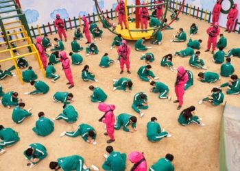 ابوظہبی میں ’اسکویڈ گیم’ کا مقابلہ لیکن خون خرابے کے بغیر