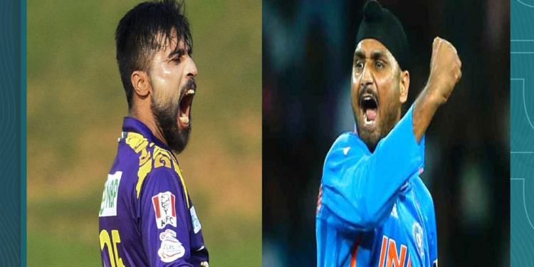 ہربھجن سنگھ اور محمد عامر میں سوشل میڈیا پر لفظی گولہ باری