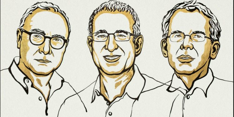 معاشیات کا نوبل انعام 3 امریکیوں کے نام