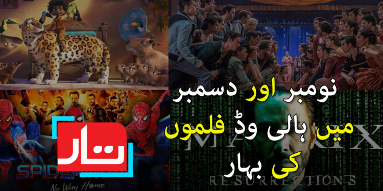 نومبر دسمبر میں ہالی ووڈ فلموں کی بہار