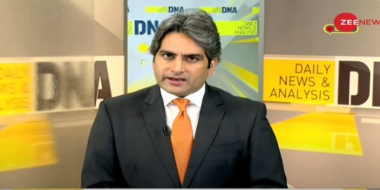 مسلم دشمن اینکر سدھیر چوہدری، یو اے ای کی شہزادی کے ہاتھوں ایونٹ سے بے دخل