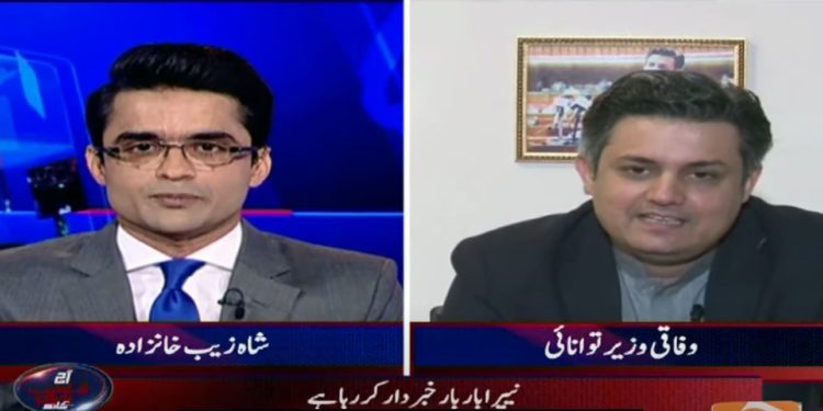 حماد اظہر کا شاہزیب کو مناظرے کا چیلنج