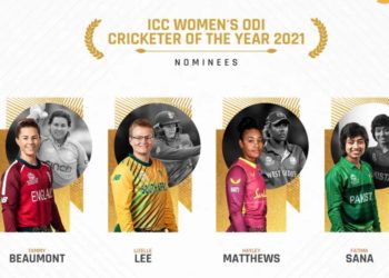 ’پلیئر آف دی ائیر ون ڈے‘ میں فاطمہ ثنا کی بھی نامزدگی