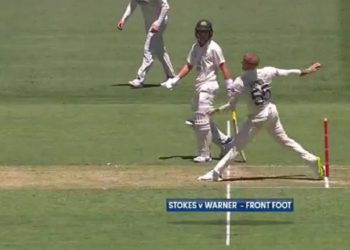 بین اسٹروکس کی 14 نوبالز پر ہنگامہ