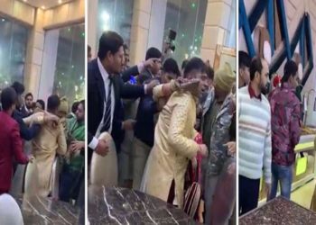 جہیز کی ڈیمانڈ، بھارتی دلہے کی ٹھکائی، بارات واپس