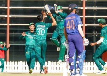 بڑوں کے بعد بچوں نے بھی بھارت کو شکست دے دی