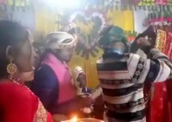 بھارت :  پرانے عاشق کا محبوبہ کی شادی میں ہنگامہ