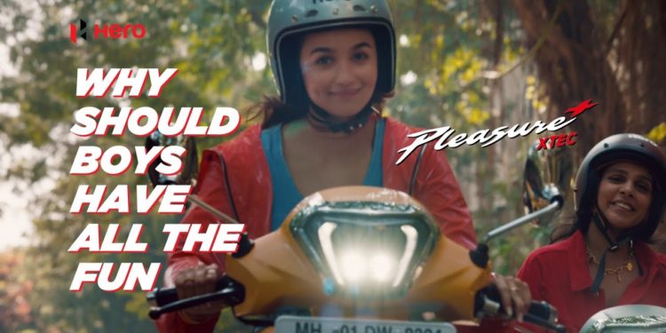 ” لڑکی چلا رہی ہے ” عالیہ بھٹ کا صنفی امتیاز کے خلاف کمرشل