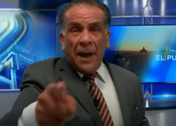 آپ بے وقوف ہیں چہرے پر ماسک پہنیں، نیوز اینکر آپے سے باہر