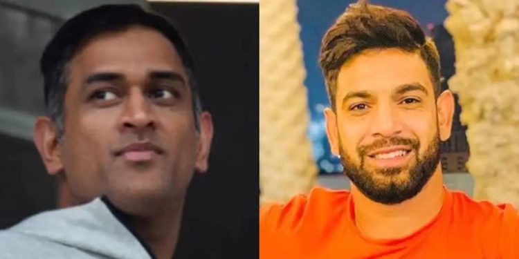 دھونی کا حارث رؤف کے لیے چنائے سپر کنگز کی جرسی کا تحفہ