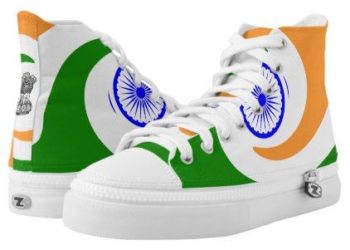 بھارتی ترنگا جوتوں پر، ” آمیزون” کے  بائی کاٹ کا مطالبہ