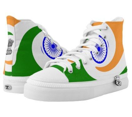 بھارتی ترنگا جوتوں پر، ” آمیزون” کے  بائی کاٹ کا مطالبہ