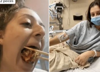 خاتون 32 سوشی کھا کر اسپتال پہنچ گئی