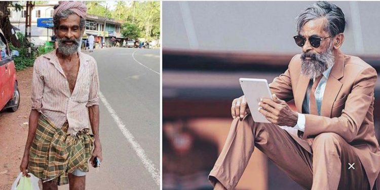 دیہاڑی دار 60 سالہ  مزدور بن گیا ماڈل