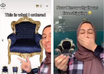 آن لائن شاپنگ فراڈ: خاتون کو کرسی کے بجائے کھلونا تھمادیا