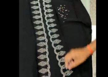 برقعے کی موتیوں میں چھپا کر سونا اسمگل کرنے کی کوشش