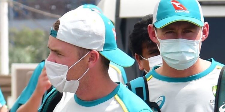 آسٹریلوی ٹیم کا کراچی میں منفرد انداز میں استقبال