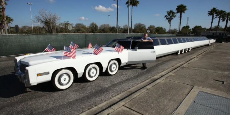 دنیا کی لمبی جدید ترین کار میں ہیلی پیڈ بھی شامل