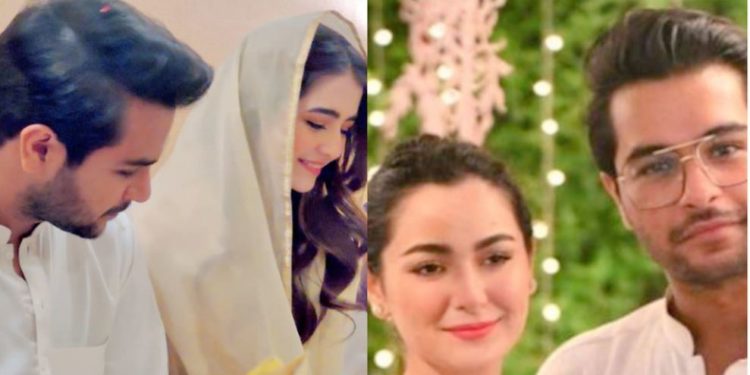 گلوکار عاصم اظہر اور میرب علی کی منگنی میں ہانیہ عامر ٹاپ ٹرینڈ