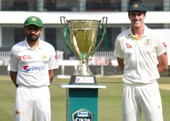 پاکستان بمقابلہ آسٹریلیا ٹیسٹ سیریز کے لیے بینو قادر ٹرافی متعارف