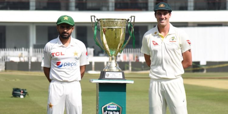 پاکستان بمقابلہ آسٹریلیا ٹیسٹ سیریز کے لیے بینو قادر ٹرافی متعارف