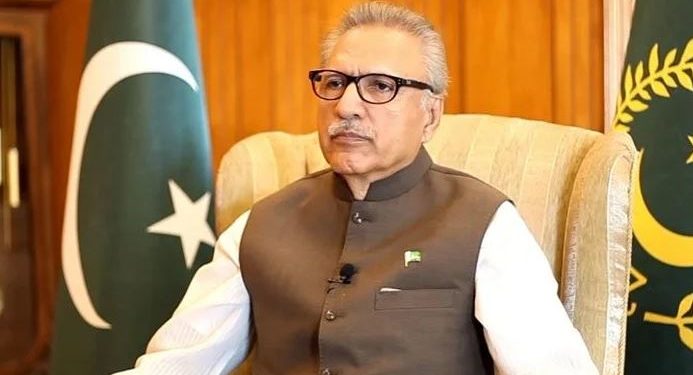 صدر نے الیکشن کمیشن کو عام انتخابات کے انعقاد کے لیے خط لکھ دیا