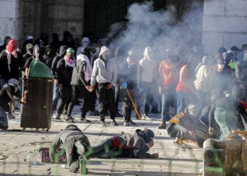 جمعتہ الوداع کے روز بھی مسجد اقصیٰ میں اسرائیلی فورسز کی کارروائی