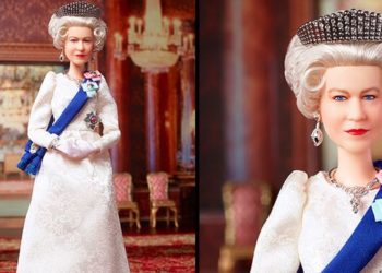 ملکہ برطانیہ کی پلاٹینیم جوبلی، ہمشکل باربی ڈول کا خوبصورت تحفہ