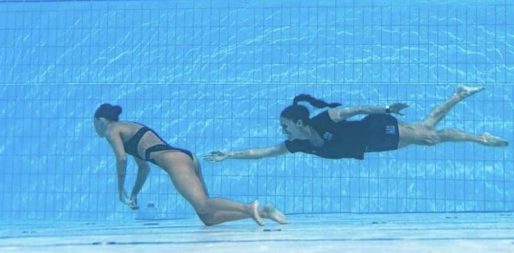 امریکی تیراکی پریکٹس کے دوران بے ہوش