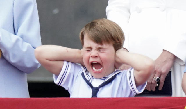 ملکہ برطانیہ کی پلاٹینم جوبلی تقریبات، شہزادہ لوئس کی شرارتیں