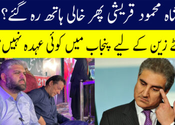 شاہ محمود قریشی پھر خالی ہاتھ رہ گئے؟