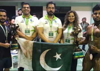 ایشین باڈی بلڈنگ چیمپیئن شپ میں 3 میڈلز پاکستان کے نام