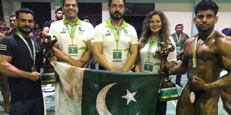 ایشین باڈی بلڈنگ چیمپیئن شپ میں 3 میڈلز پاکستان کے نام