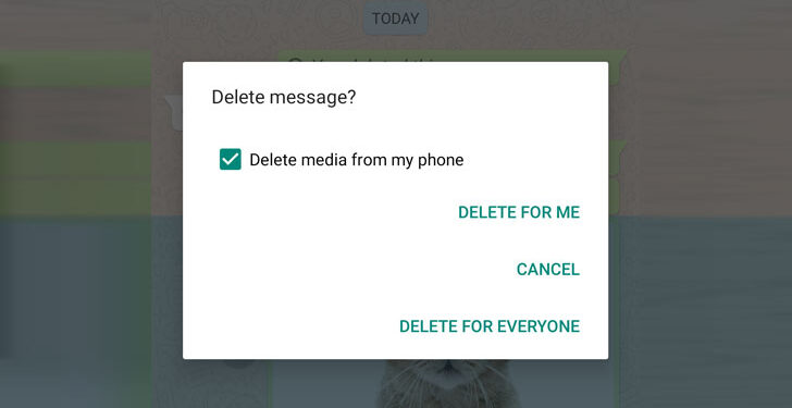 واٹس ایپ: ان چاہے میسج کو ڈیلیٹ کرنا ہوا اب اور بھی آسان