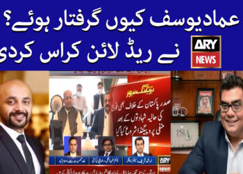 عماد یوسف کیوں گرفتار ہوئے؟