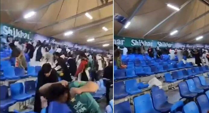 افغان تماشائیوں کے خلاف ایکشن