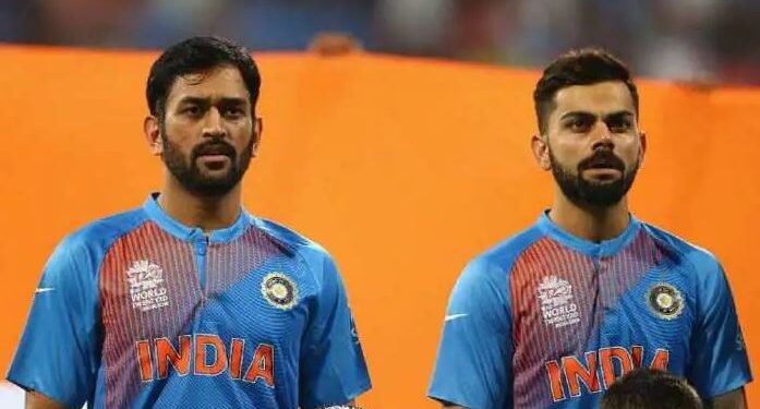 ٹیسٹ کپتانی چھوڑنے پر صرف دھونی کا خیرسگالی کا پیغام ملا، کوہلی