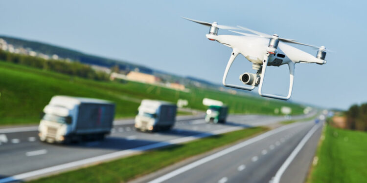 لاہور میں ڈرون سے ٹریفک کنٹرول ہوگی