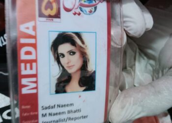 لانگ مارچ میں خاتون ٹی وی رپورٹر گر کا جاں بحق