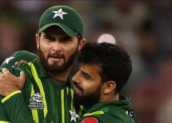 شاداب اور شاہین ٹی ٹوئنٹی ورلڈ کپ کی ٹیم آف دی ٹورنامنٹ میں