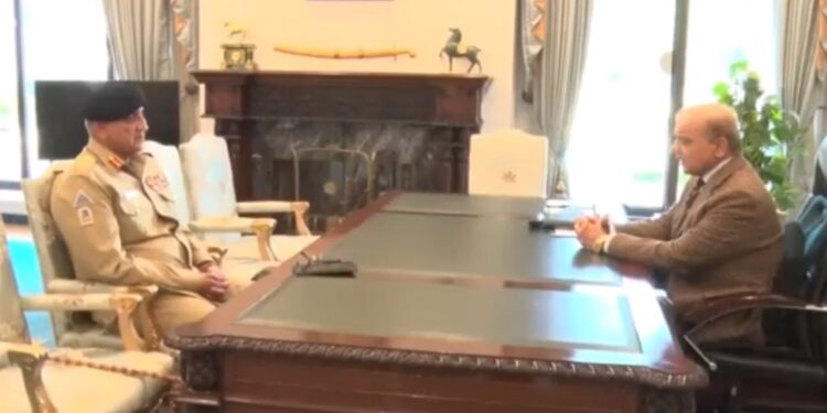 آرمی چیف قمر جاوید باجوہ کی صدر اور وزیراعظم سے الوداعی ملاقاتیں